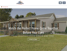 Tablet Screenshot of americanhomesla.com